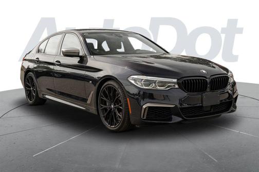 Carbon Black Metallic 2019 BMW M550 i Xdrive