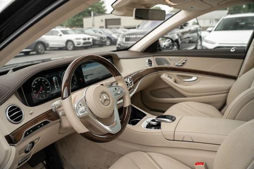 Brown 2019 Mercedes-Benz S-Class 4MATIC
