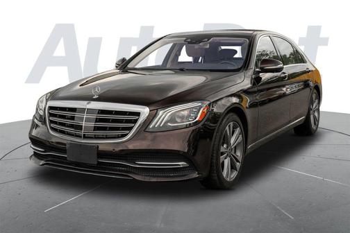 Brown 2019 Mercedes-Benz S-Class 4MATIC