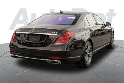 Brown 2019 Mercedes-Benz S-Class 4MATIC