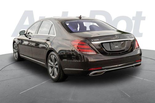 Brown 2019 Mercedes-Benz S-Class 4MATIC