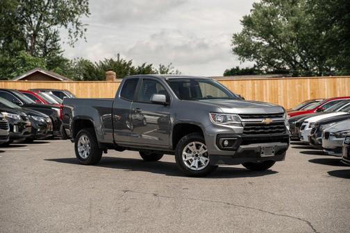 Satin Steel Metallic 2021 Chevrolet Colorado LT