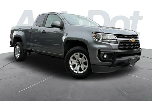 Satin Steel Metallic 2021 Chevrolet Colorado LT