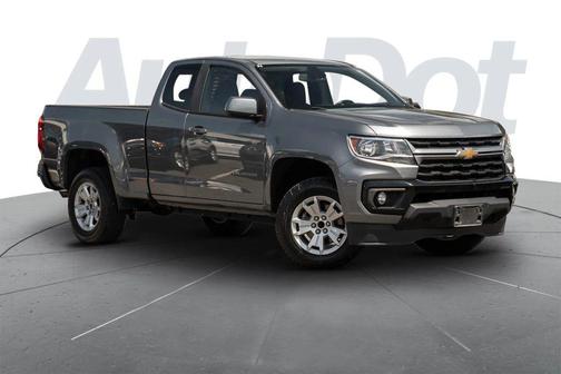 Satin Steel Metallic 2021 Chevrolet Colorado LT