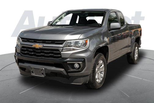 Satin Steel Metallic 2021 Chevrolet Colorado LT