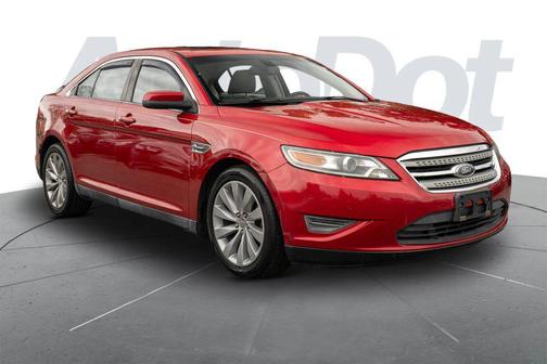 Red 2011 Ford Taurus SEL