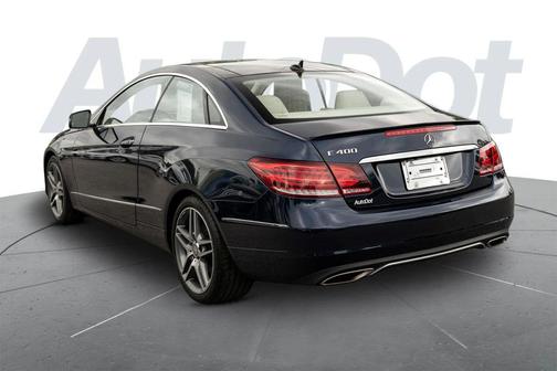 Lunar Blue Metallic 2015 Mercedes-Benz E-Class E 400 Coupe 2D