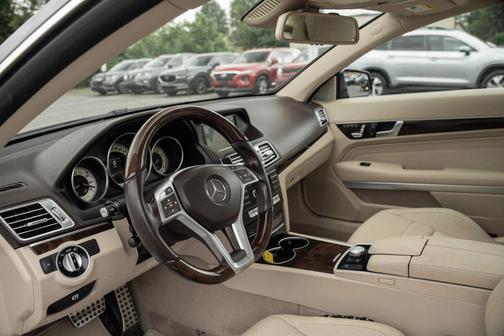 Lunar Blue Metallic 2015 Mercedes-Benz E-Class E 400 Coupe 2D