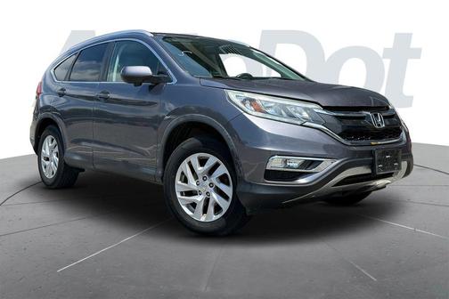 Gray 2015 Honda CR-V EX-L