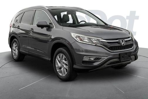 Gray 2015 Honda CR-V EX-L