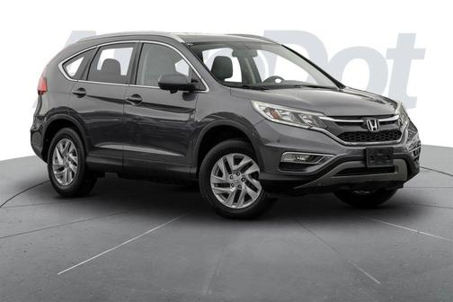 Gray 2015 Honda CR-V EX-L