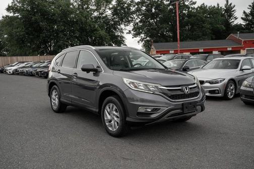 Gray 2015 Honda CR-V EX-L
