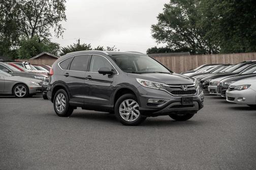 Gray 2015 Honda CR-V EX-L