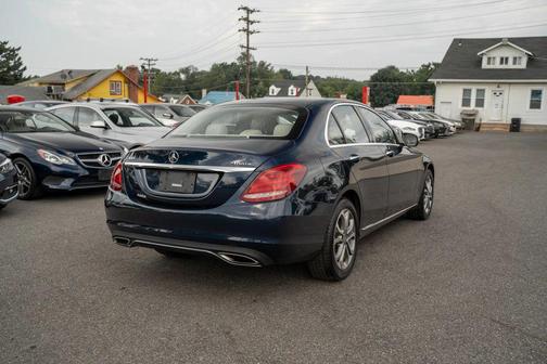 Lunar Blue Metallic 2015 Mercedes-Benz C-Class C 300 4MATIC
