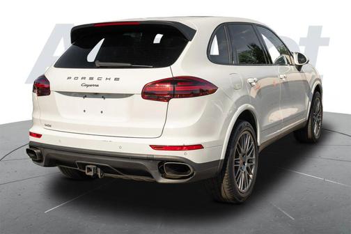 White 2017 Porsche Cayenne Platinum Edition