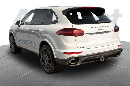 White 2017 Porsche Cayenne Platinum Edition