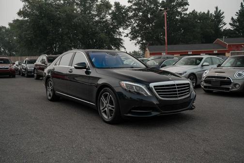 Gray 2016 Mercedes-Benz S-Class 4MATIC