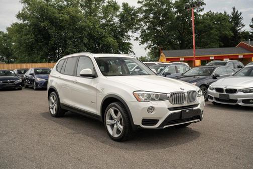 White 2017 BMW X3 xDrive35i