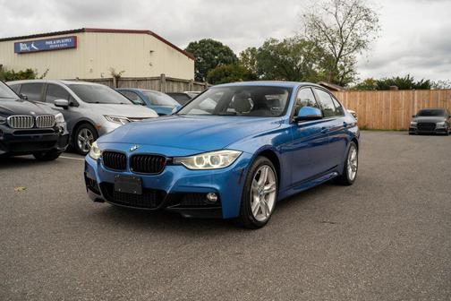 Blue 2015 BMW 335 xDrive