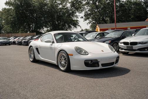 Carrara White 2008 Porsche Cayman S Coupe 2D