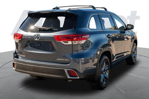 Shoreline Blue Pearl 2019 Toyota Highlander Limited Platinum