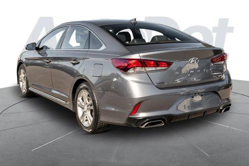 Machine Gray 2018 Hyundai SONATA Sport+