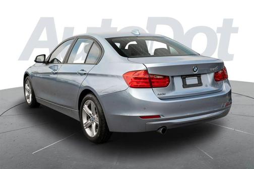 Blue 2014 BMW 320 i