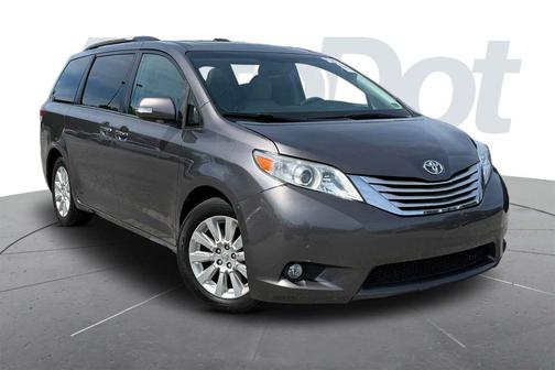 Predawn Gray Mica 2013 Toyota Sienna Limited