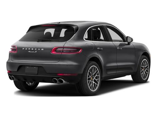 Volcano Grey Metallic 2017 Porsche Macan Macan Sport Edition