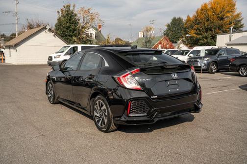 Crystal Black Pearl 2019 Honda Civic LX