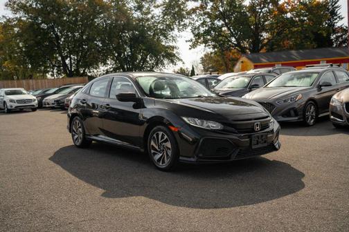 Crystal Black Pearl 2019 Honda Civic LX