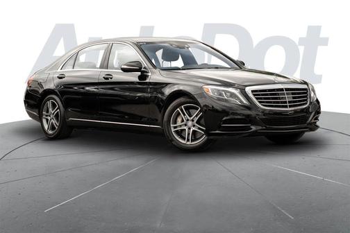 Black 2016 Mercedes-Benz S-Class 4MATIC