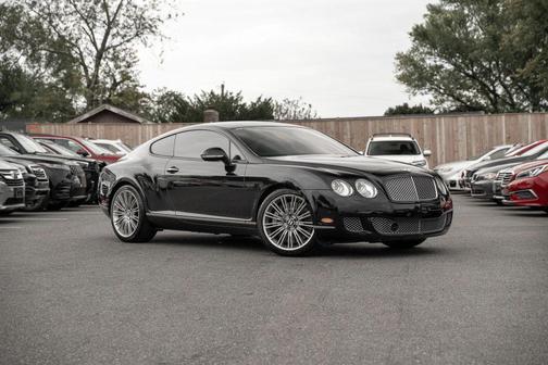 Black 2010 Bentley Continental GT Speed