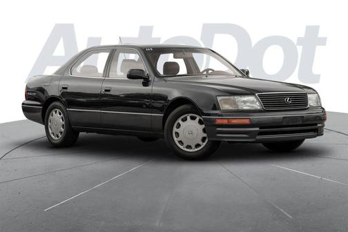 Black 1995 Lexus LS 400 Base