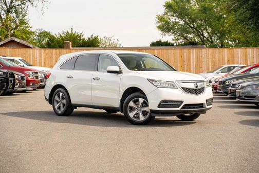 White Diamond Pearl 2014 Acura MDX 3.5L