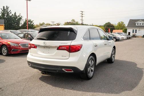 White Diamond Pearl 2014 Acura MDX 3.5L