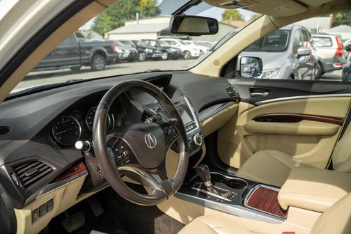 White Diamond Pearl 2014 Acura MDX 3.5L