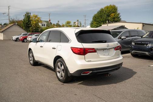 White Diamond Pearl 2014 Acura MDX 3.5L