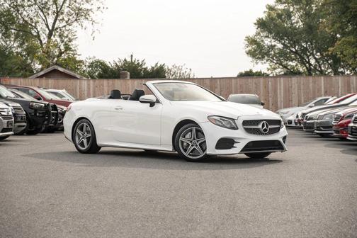 White 2019 Mercedes-Benz E-Class E 450 Cabriolet 2D