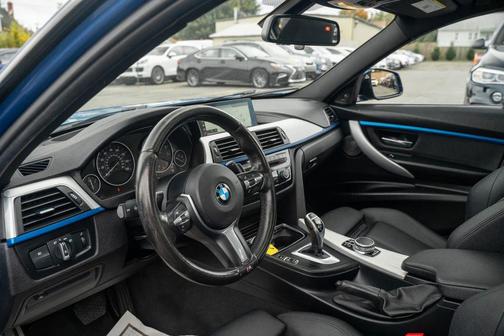Blue 2018 BMW 330 xDrive