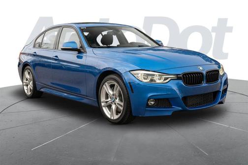 Blue 2018 BMW 330 xDrive