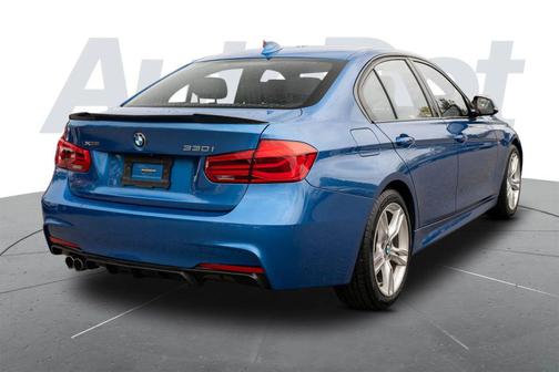 Blue 2018 BMW 330 xDrive