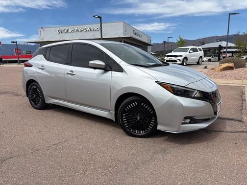 Brilliant Silver Metallic 2024 Nissan Leaf SV PLUS