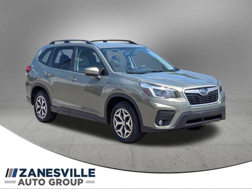 Jasper Green Metallic 2021 Subaru Forester Premium