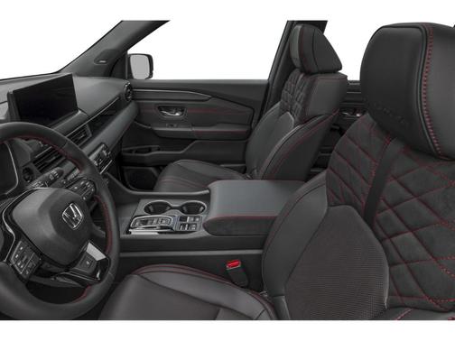 Radiant Red Metallic II 2026 Honda Pilot Black Edition