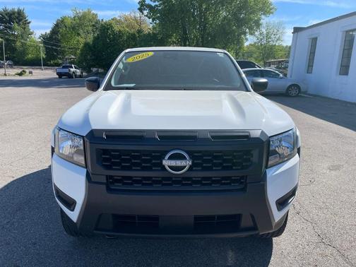 Glacier White 2025 Nissan Frontier S