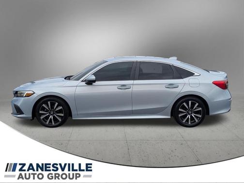 Silver 2023 Honda Civic EX