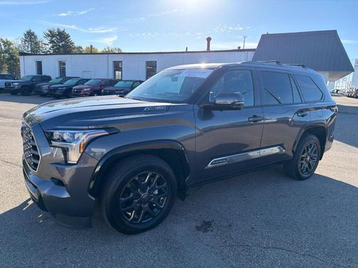 Magnetic Gray Metallic 2025 Toyota Sequoia Platinum