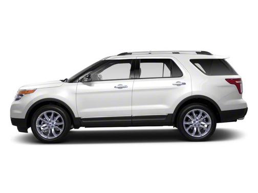 White Platinum Clearcoat Metallic 2011 Ford Explorer Limited