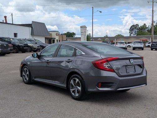 Gray 2019 Honda Civic LX
